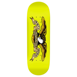 Anti Hero Skateboard Deck Shaped Eagle Horse Pill Yellow 10" x 31.85"