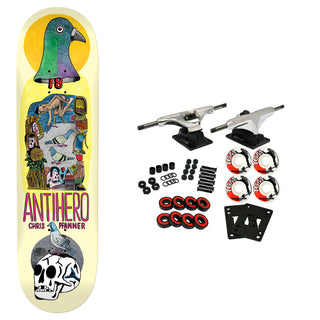 Anti Hero Skateboard Complete Pfanner Pigeon Vision 8.12" x 32"