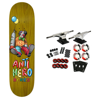 Anti Hero Skateboard Complete Raney Beres Bozos 8.25" x 32" Assorted