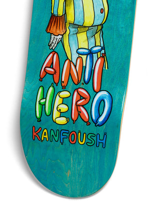 Anti Hero Skateboard Deck Kanfoush Bozos True Fit 8.5" x 31.35" Assorted