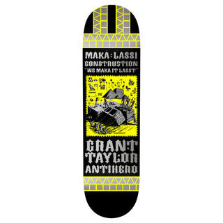 Anti Hero Skateboard Deck GT Makalassi Construction Renovated 8.75" x 32.62"