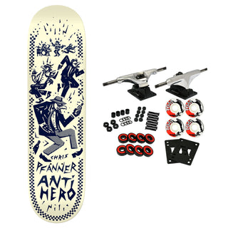 Anti Hero Skateboard Complete Pfanner Ruder Bwoys 8.25" x 32"