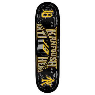 Anti Hero Skateboard Complete Austin Kanfoush Customs Black 8.25" x 31.5"