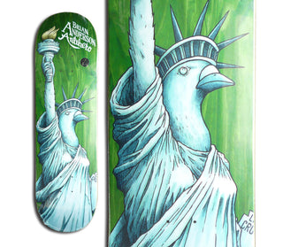Anti Hero Skateboard Deck Brian Anderson Libirdty Assorted 9.0" x 33.25"