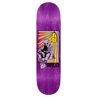 Real Skateboard Deck Hayley Wilson Stained Purple 8.5" x 31.85"