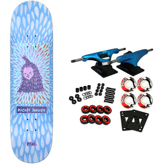 Real Skateboard Complete Nicole Hause Echoes by Nora True Fit 8.25" x 31.5"