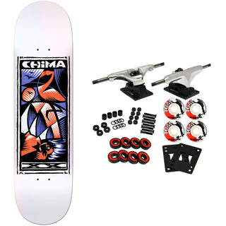 Real Skateboard Complete Chima Ferguson 20 Years 8.25" x 32"