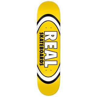 Real Complete Classic Oval Yellow 8.06" Independent Trucks, Spitfire Wheels