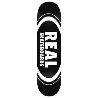 Real Complete Classic Oval Black 8.25" Independent Trucks, Soft Wheels