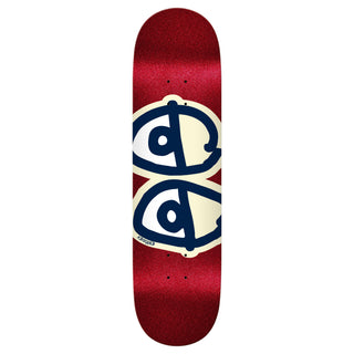 Krooked Skateboard Deck Eyes Glitter Fleck True Fit 8.25" x 31.5"