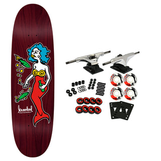 Krooked Skateboard Complete Gonz Mermaid Degg 9.1" x 32"