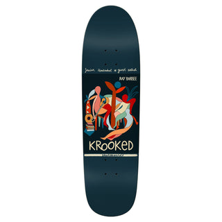 Krooked Skateboard Deck Barbee Little Postcards 8.88" x 32.125"