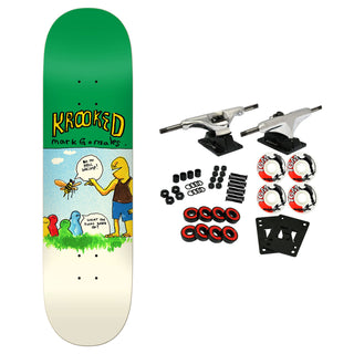Krooked Skateboard Complete Gonz Whimp 8.75" x 32.62"