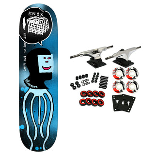 Krooked Skateboard Complete Knox Squid Way 8.25" x 32"