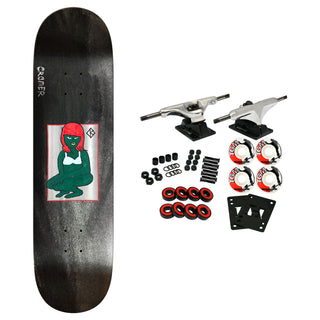 Krooked Skateboard Complete Cromer The Green Lady DBX 8.25" x 32"