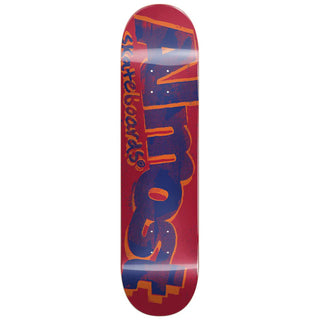 Almost Skateboard Deck Silk Screen Red 8.125" x 31.7"