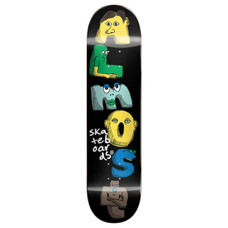Almost Skateboard Deck Gang Gang Black 8.0" x 31.6"