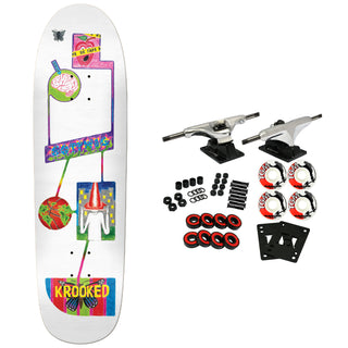 Krooked Skateboard Complete Gottwig Be Safe 8.88" x 32.15"