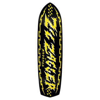 Krooked Skateboard Deck Sam D Zip Zagger 8.62" x 32.18"