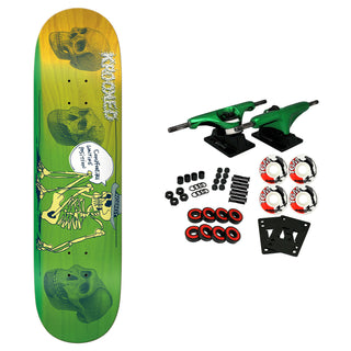 Krooked Skateboard Complete Worrest Waiting Position 8.25" x 31.9"