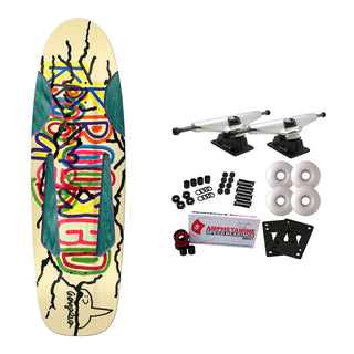 Krooked Skateboard Complete Gonz Baby Beamer 10.12" x 34" Assorted