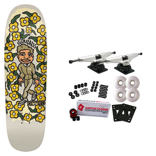 Krooked Skateboard Complete Gonz Sweatpants 9.25" x 31.85"
