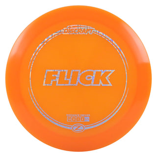 Discraft Disc Golf Z Line Flick Distance Driver 12/3/1/5 Orange/Cubic Prisms 171g