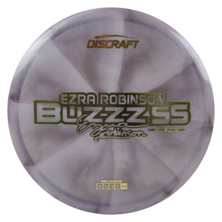 Discraft Disc Golf Ezra Robinson 2025 Tour Series Z Swirl Buzzz SS Midrange 5/4/-2/1 Grey/Gold 177-180g