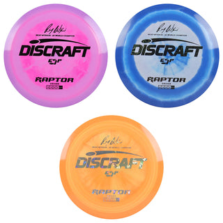 Discraft Disc Golf Ricky Wysocki Signature Series ESP Raptor Driver 9/4/0/3 - Choose Exact Disc