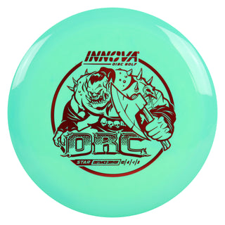 Innova Disc Golf Star Orc Distance Driver 10/4/-1/3 Green/Red 170 grams
