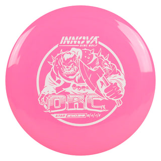 Innova Disc Golf Star Orc Distance Driver 10/4/-1/3 Pink/White 173 grams
