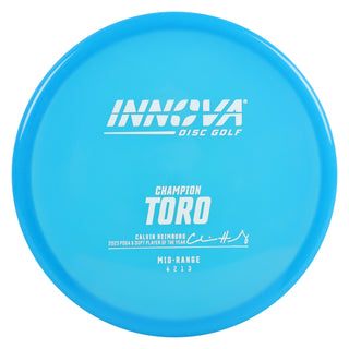 Innova Disc Golf Champion Toro Midrange Disc 4/2/1/3 Blue/White 170 grams