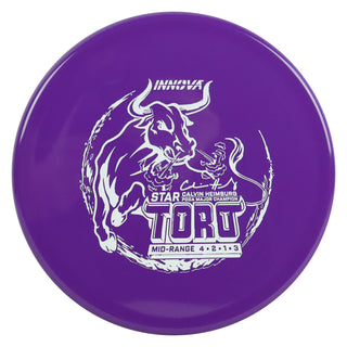 Innova Disc Golf Star Toro Midrange Disc 4/2/1/3 Purple/White 173 grams