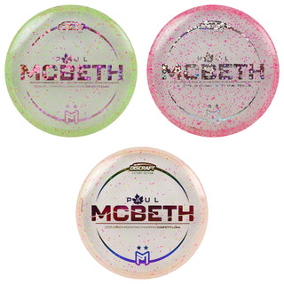 Discraft Disc Golf Paul McBeth Victory Edition Z Confetti Luna Putter 3/4/0/2 - Choose Exact Disc
