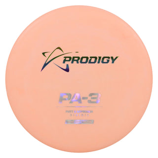 Prodigy Disc Golf 300 Soft Glow PA-3 Putter 3/3/0/1 Orange/Rainbow/Holo Prisms 174 grams