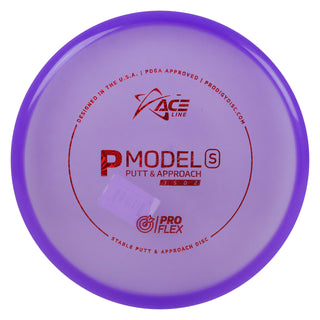 Ace Line Disc Golf ProFlex P Model S Putter 3/5/0/2 Purple/Red Prisms 176 grams