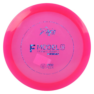 Ace Line Disc Golf ProFlex F Model S Fairway Driver 10/5/1/3 Pink/Blue Shatter 172 grams