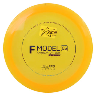 Ace Line Disc Golf ProFlex F Model OS Fairway Driver 10/5/2/4 Orange/Rainbow 171 grams