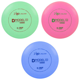 Ace Line Disc Golf BaseGrip Glow D Model US Distance Driver 13/6/-3/1 - Choose Exact Disc