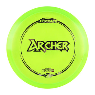 Discraft Disc Golf Z Line Archer Midrange Disc 5/4/-4/1 Green/Navy Camo 175-176g
