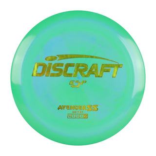Discraft Disc Golf ESP Avenger SS Distance Driver 10/5/-3/1 Green Blue/Gold 160-166g