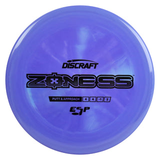 Discraft Disc Golf ESP Zone SS Putt and Approach 4/4/-1/2 Purple Blue/Black 173-174g