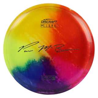 Discraft Disc Golf Paul McBeth Z Line Fly Dye Luna Putter 3/4/0/2 Rainbow/Black Prisms 172g