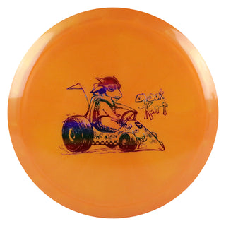 Mint Disc Golf Sublime Jackalope Goat Kart Stamp Fairway Driver 8/5/-2/1 Orange/Rainbow 175 grams