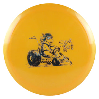 Mint Disc Golf Sublime Jackalope Goat Kart Stamp Fairway Driver 8/5/-2/1 Mango/Teal 175 grams