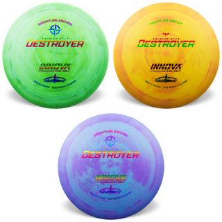 Innova Disc Golf Ohn Scoggins Swirled Star Destroyer 12/5/-1/3   - Choose Exact Disc