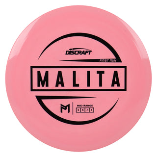 Discraft Disc Golf Paul McBeth First Run ESP Malita Midrange 5/5/-1/1 Pink/Black 167-169g