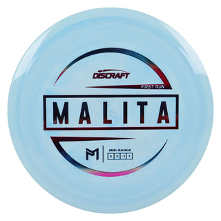 Discraft Disc Golf Paul McBeth First Run ESP Malita Midrange 5/5/-1/1 Blue/Rainbow 173-174g