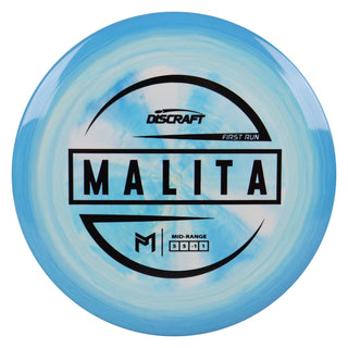 Discraft Disc Golf Paul McBeth First Run ESP Malita Midrange 5/5/-1/1 Blue White/Black 167-169g