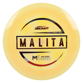 Discraft Disc Golf Paul McBeth First Run ESP Malita Midrange 5/5/-1/1 Yellow Mango/USA 173-174g